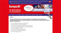 Desktop Screenshot of europeaf.com